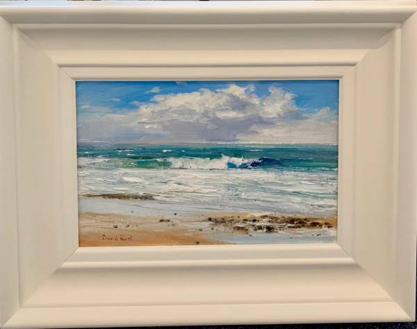 - Oil on Board, Painting by David Rust, measuring 19 x 30 cm (H x W) framed at 38 x 48 cm £450